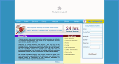 Desktop Screenshot of charanpackersandmovers.com
